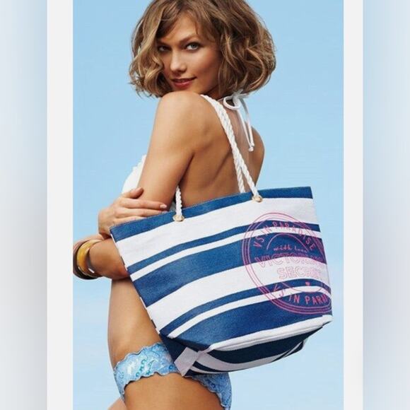 VICTORIA'S SECRET SUMMER POOLSIDE TOTE *BRAND NEW! - Picture 1 of 8